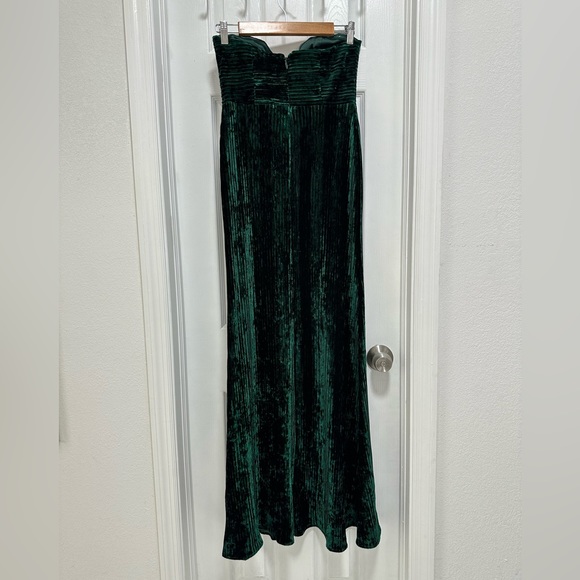 NBD Dresses Nbd Spanish Moss Gown In Jewel Green Poshmark